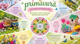Măsură extrașcolară Caleidoscop de primăvară