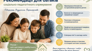 Рекомендації для батьків соціально-педагогічного спрямування