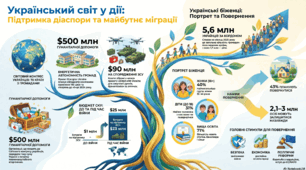 Українці в світі. Зв’язки з українською діаспорою.