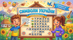 Кросворд. Символи України.