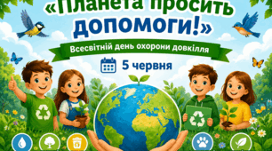 «Планета просить допомоги!» до Всесвітнього дня охорони довкілля (5 червня)