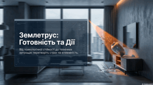 Землетрус: Готовність та Дії