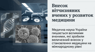 Внесок вітчизняних вчених у розвиток медицини