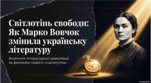 Мультимедійна презентація «Світлотінь свободи: Як Марко Вовчок змінила українську літературу». Аналіз повісті «Інститутка».