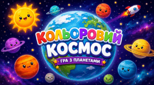 Гра "КОЛЬОРОВИЙ КОСМОС"
