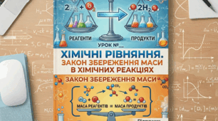 Хімічні рівняння. Закон збереження маси в хімічних реакціях