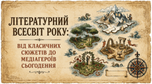 7 клас НУШ. Літературний всесвіт року: від класичних сюжетів до медіагероїв сьогодення (Підсумки в кінці року)