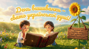 📜СУЧАСНА  презентація на 30 слайдів💙21 травня - «День вишиванки»💛