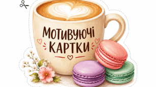Мотивуючі картки для дітей та дорослих