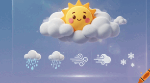 Hörverstehen "Die Wettervorhersage für Kyjiw". Klasse 8