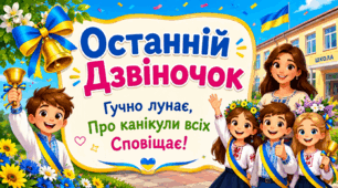 Останній Дзвоник. Сучасна, цікава презентація до останнього уроку + 🎁