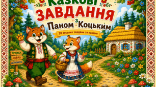 Казкові завдання з Паном Коцьким