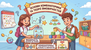 Комбінаторика. Ймовірність. 9 клас.