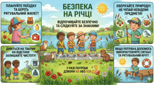 Пазл. Безпека на річці.