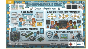 Комплексна підсумкова робота інформатика Тріщук 8 клас