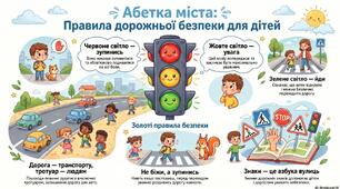 Звіт про проведення тижня безпеки дорожнього руху "Місто безпеки" в ЗДО 2026р.
