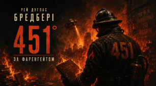 9 клас. Рей Дуглас Бредбері. "451° за Фаренгейтом". Аналітичні картки для роботи з твором (14 шт)