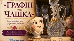 Басня « Графін та Чашка» ( казочка для дорослих дівчат)