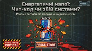 Шкідливий вплив енергетичних напоїв на дітей та підлітків | 5–8 клас | Конспект + презентація + тест + пам’ятка для батьків