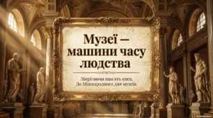 «Музеї — машини часу людства»