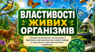 «Властивості живих організмів»
