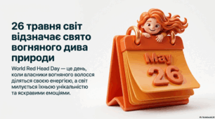 26 травня - Всесвітній день рудих