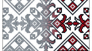 Унікальна розмальовка за номерами «Вишитий всесвіт» (серія «Код української вишивки»). Складний рівень — «Таємниці вишивки»