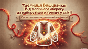 Презентація "Таємниця вишиванки"