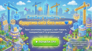 Нова сучасна мега - презентація до тижня безбар'єрності 2026 "Безбар'єрність - будуємо світ без меж"