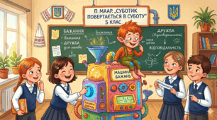 Урок-знайомство в 5 класі (НУШ): Пауль Маар та його чарівний Суботик. Готова презентація + конспект  уроку за твором, якого немає в підручнику!"