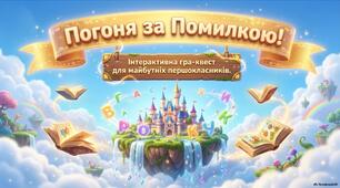 «У погоні за Помилкою»Інтерактивна гра для майбутніх першокласників
