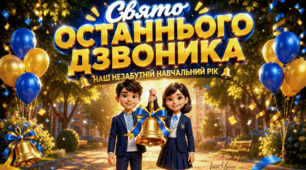 Виховна година Свято Останнього дзвоника Презентація "Наш незабутній навчальний рік. Останній дзвоник 2026" Яскрава презентація, вікторина, інтерактиви для класу