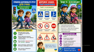 Буклет «Правила дорожнього руху»