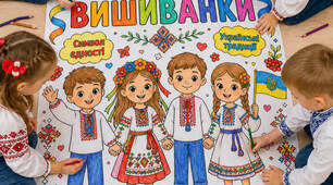 🎨 МЕГАРОЗМАЛЬОВКА «ДЕНЬ ВИШИВАНКИ» 🇺🇦