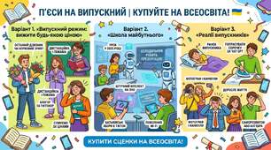 Яскраві гумористичні сценки для випускного та останнього дзвоника.