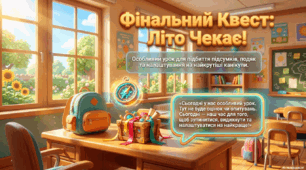 Останній урок 2026 "Крокуємо в літо: підсумки, дружба та безпека" для 5-8 класів (план-конспект та презентація)