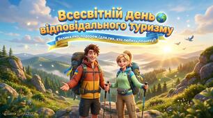 🌍✈️ Інтерактивна презентація “Всесвітній день відповідального туризму: подорожуй свідомо” ТАБІР 2026