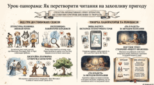 Майстерня читацьких вражень: інтерактивний урок літератури для 5 класу