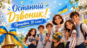 Останній дзвоник 2026. Сучасний останній урок для 10 класу.