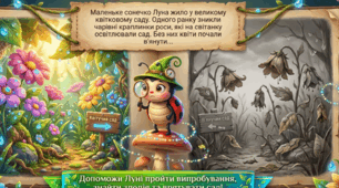 📚 Квест-презентація з читання (1–4 клас) 🐞 Тема: Таємниця сонечка Луни