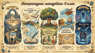 Узагальнення та систематизація вивченого за 8 клас (українська література)