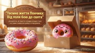 🍩🎉 Інтерактивна презентація “Всесвітній день пончика” ТАБІР 2026