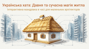 Магічна хатка-мазанка: Мандрівка в часі для маленьких архітекторів