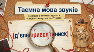 «Фонетична транскрипція від котика Мурчика»