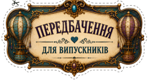 Передбачення для випускників у формі повітряних куль