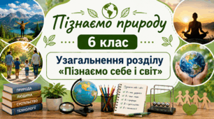 Узагальнення розділу "Пізнаємо себе і світ" 