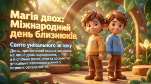 31 травня - Міжнародний день близнюків
