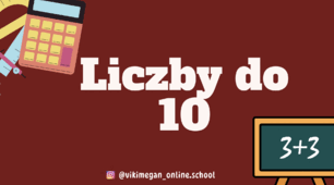Liczby do 10, Польська мова. 1 клас НУШ.
