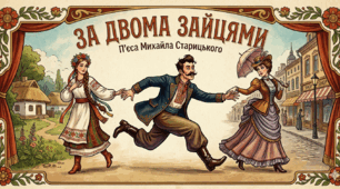 П’єса Михайла Старицького «За двома зайцями», с.184-192 (НУШ, підручник О.Авраменка)