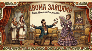 П'єса М.Старицького «За двома зайцями», с.192-202 (НУШ, підручник О.Авраменка)